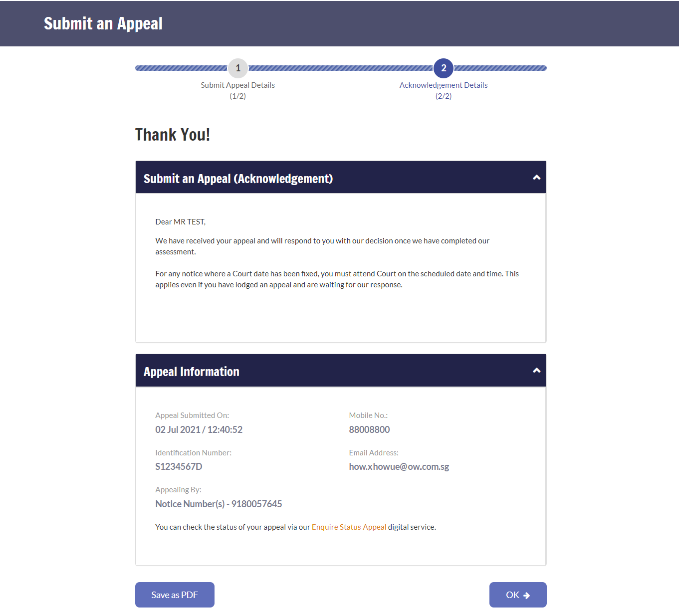 One motoring application help